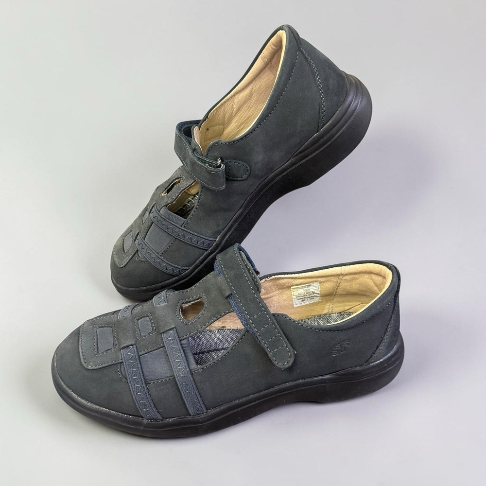 SureFit Women's Acapulco Comfort Shoes Blue Size 8.5 M Mary Jane